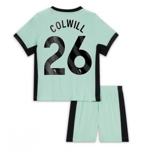 Chelsea Levi Colwill #26 Tredjeställ Barn 2023-24 Kortärmad (+ Korta byxor)